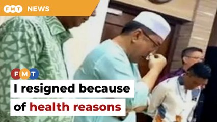 Sulaiman denies he was forced to resign as Melaka CM