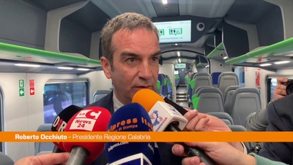 Occhiuto "Con nuovo treno Blues avviato rinnovamento in Calabria"