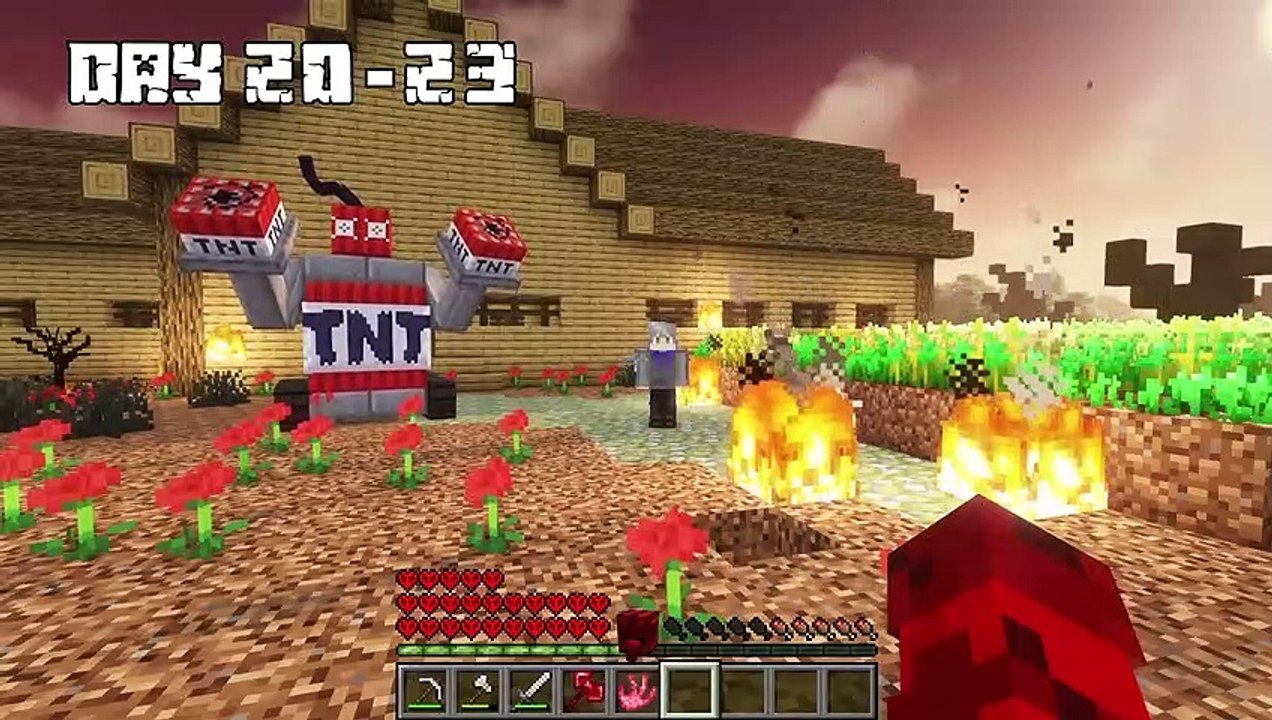 I Survived 100 DAYS as a BLOOD GOLEM in HARDCORE Minecraft!
