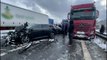 Zincirleme kaza: Bolu-Ankara istikameti trafiğe kapandı