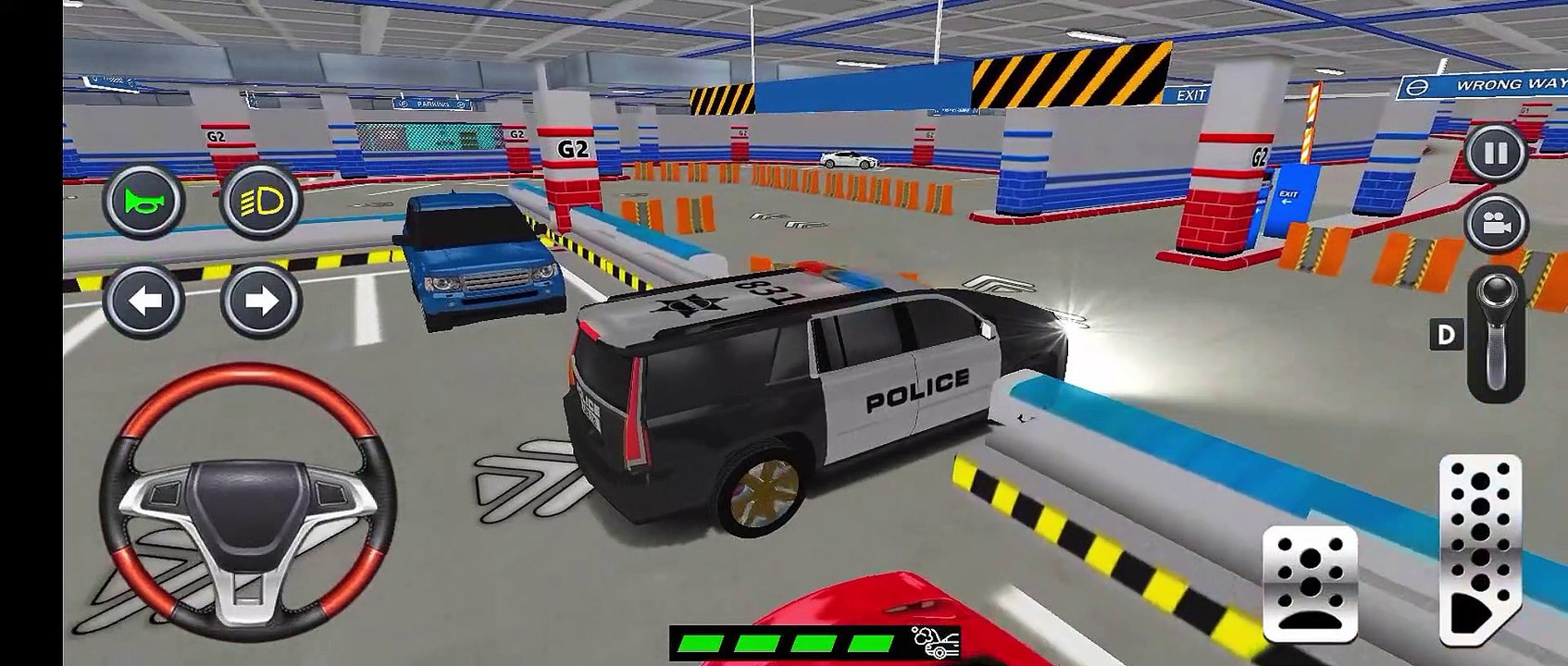 Police in mall parking - Android Gameplay