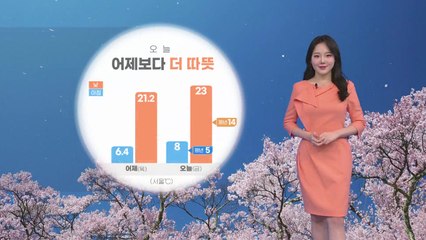 [날씨] 완연한 봄...큰 일교차 주의 / YTN