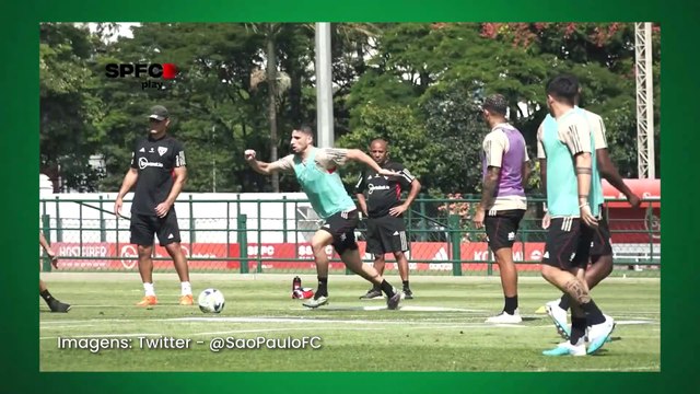 Direto do CT da Barra Funda, veja lances do treino do São Paulo