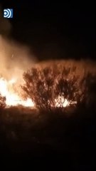 Incendio forestal en Ávila entre Navas del Marqués y Peguerinos