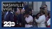 Vigil held for victims of school shooting in Nashville school shooting