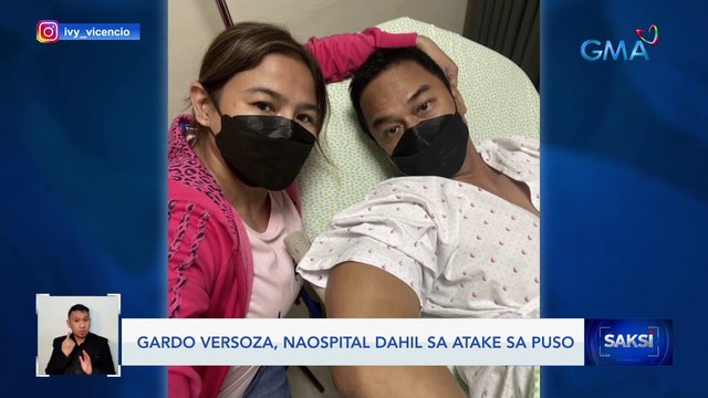 Gardo Versoza, naospital dahil sa atake sa puso | Saksi