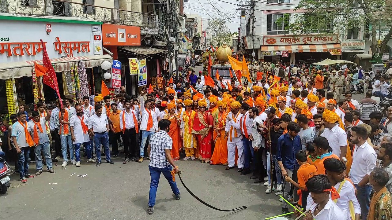 Video...श्रीराम सेना व श्री राम बजरंग सेना की ओ...
