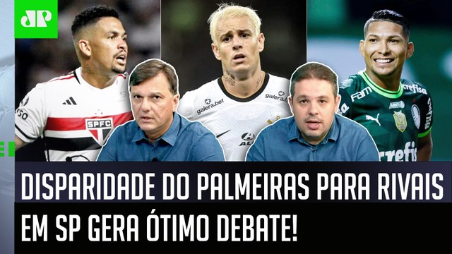ISSO É MUITO SÉRIO! Corinthians e São Paulo NÃO GANHAM NADA, e o Palmeiras... OLHA esse DEBATE!