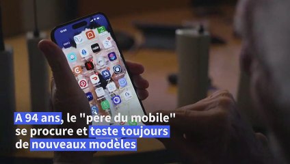 "Levez les yeux de votre téléphone portable", implore son inventeur