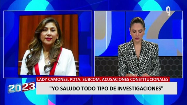 Lady Camones sobre Dina Boluarte: Debe asistir a la Comisión de Fiscalización para aclarar