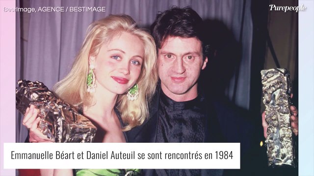 C'est lui qui a eu le coup de foudre... Daniel Auteuil avec Emmanuelle Béart, cette surprise qu'ils avaient joliment dévoilée ensemble