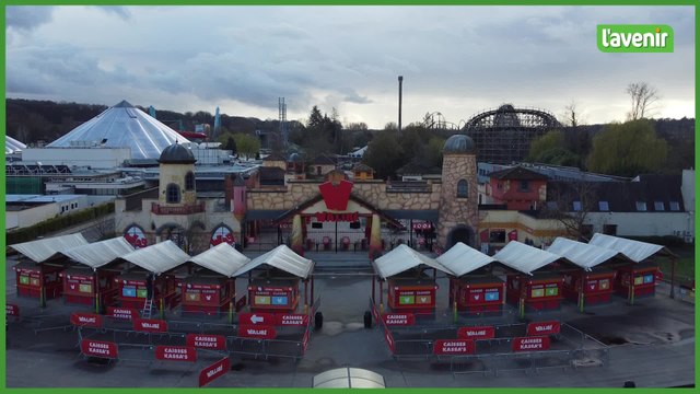 A quelques heures de l’ouverture, derniers préparatifs sur le site de Walibi