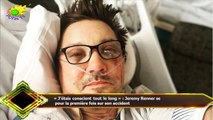 « J’étais conscient tout le long » : Jeremy Renner se  pour la première fois sur son accident