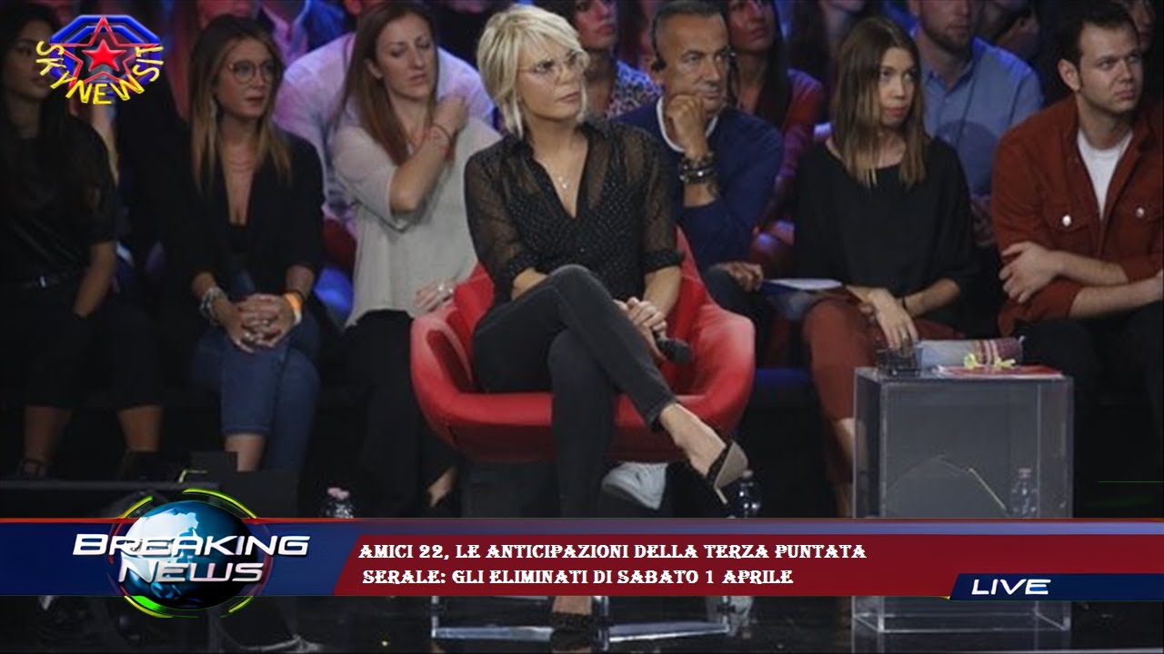 Video Amici 22, le anticipazioni della terza puntata serale: gli eliminati di sabato 1 aprile