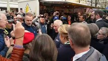 King and Queen Consort visit local Berlin food market