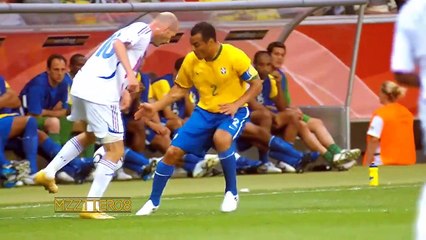 Zidane humiliating Brazil World Cup 2006