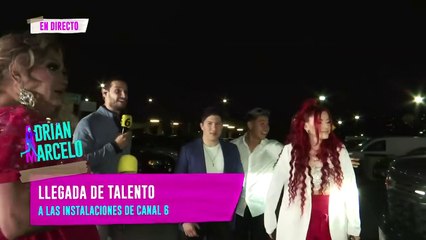 Alfombra roja del elenco oficial de 'Adrián Marcelo Presenta'