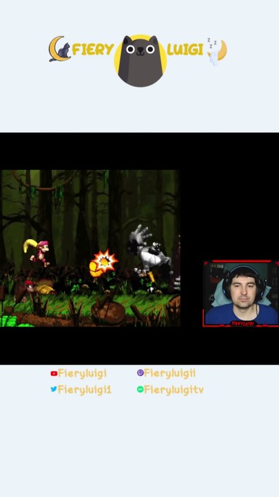 Kudgel  part 1 Donkey Kong Country 2: Diddy's Kong Quest #shorts