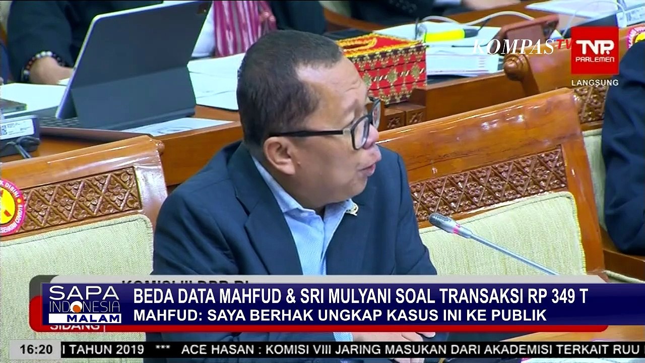 Beda Data Mahfud MD dan Sri Mulyani soal Transaksi Janggal Rp 349 Triliun
