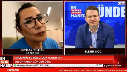 Sevilay Yılman: Muharrem İnce çok ilkesiz