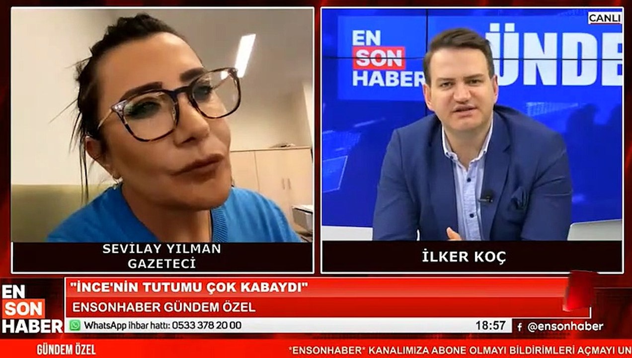 Sevilay Yılman: Muharrem İnce çok ilkesiz