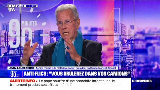 Jean-Louis Debré, ancien ministre de l’Intérieur: Je suis inquiet par le retour de la violence et la décrédibilisation du politique