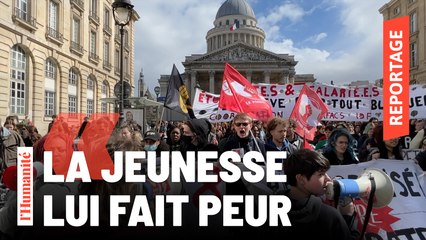 Bourses revalorisées, reculade sur le SNU, repas à 1 euro étendu : au Panthéon, les étudiants ne décolèrent pas