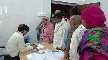 सरकारी चिकित्सक लौटे काम पर, मरीज रहे कम.............. देखें वीडियो