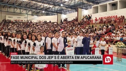 Com Lagoão lotado, fase municipal dos JEP´s é aberta em Apucarana