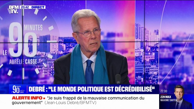 Jean-Louis Debré, ancien ministre de l’Intérieur, estime qu'il y a une polarisation sur la façon dont gouverne Emmanuel Macron
