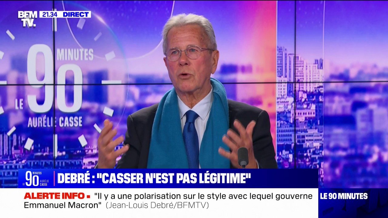 Jean-Louis Debré, ancien ministre de l’Intérieur, sur l'article 49.3: "La Constitution a été approuvée par le peuple français, le 49.3 y figure, donc ce n'est pas un vice anti-démocratique"