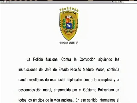 PNCC inicia segundo operativo especial Caiga quien Caiga en la Corporación Venezolana de Guayana