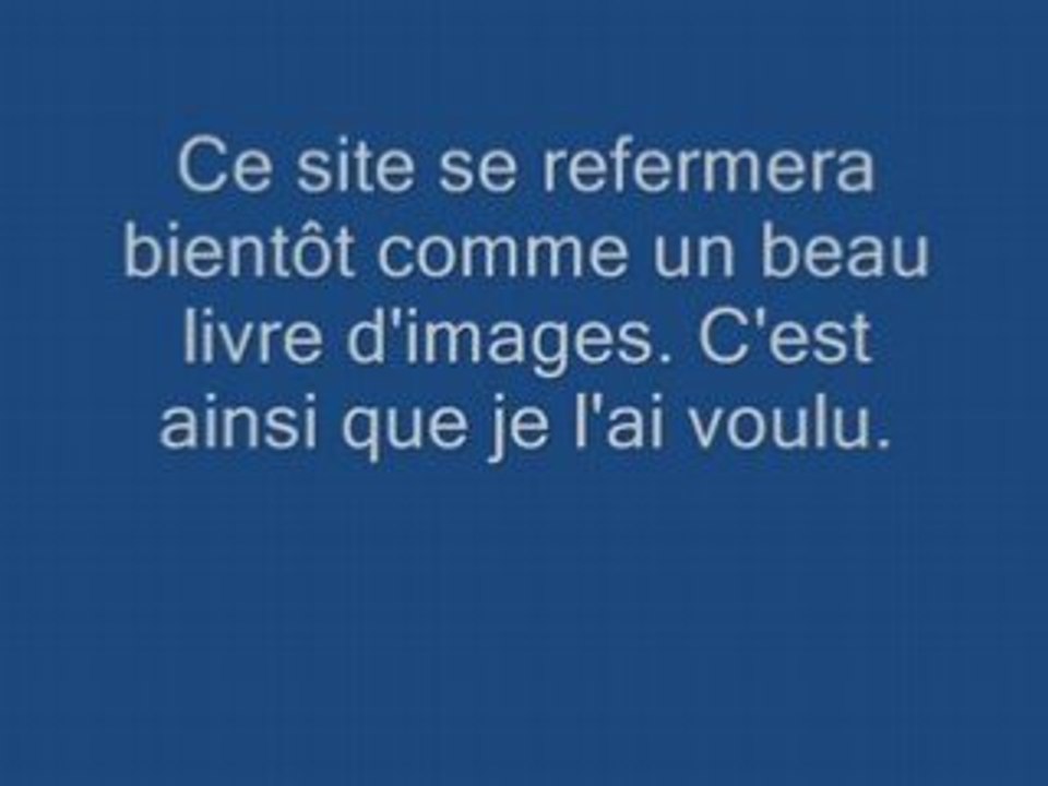 Fermeture du site
