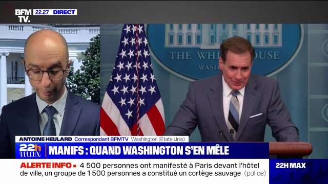 Manifestations en France: un porte-parole de la Maison Blanche affirme que les États-Unis soutiennent le droit de manifester pacifiquement