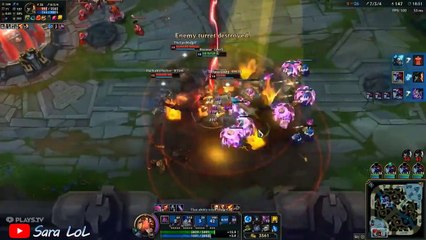 SUPER TANK 'ONE FOR ALL' (Cho'gath 6K HP, 1 Maokai vs 5 Morgana...)