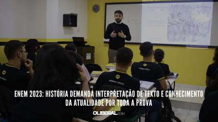 Enem 2023: História demanda interpretação de texto e conhecimento da atualidade por toda a prova