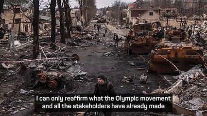 IOC President Bach rails against international anger over Russian athlete proposals