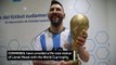 CONMEBOL unveil Lionel Messi World Cup statue