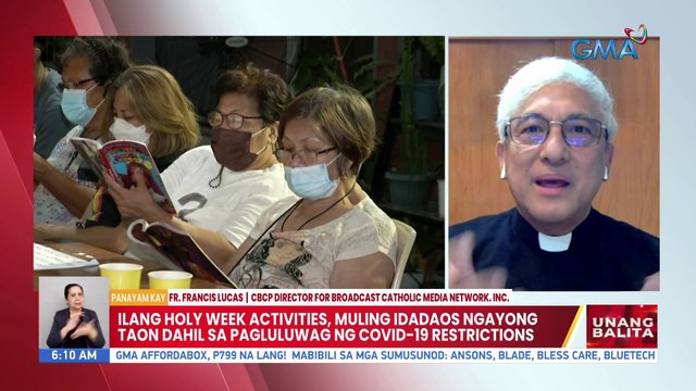 Panayam kay Fr. Francis Lucas, CBCP Director for Broadcast Catholic Media Network, Inc. (March 31, 2023) | UB