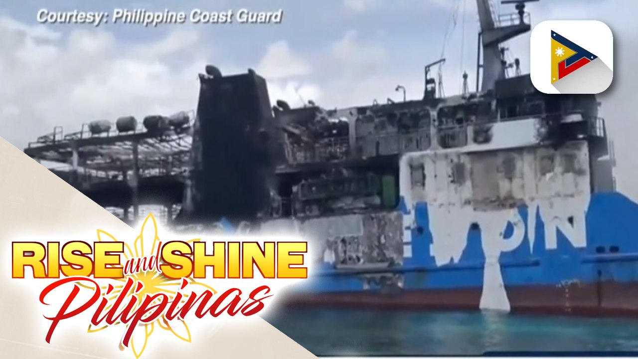 Ilang pulis at sundalo, kasama umano sa nasunog na barko sa Basilan; bilang ng nasawi sa nasunog na barko, umabot na sa 30