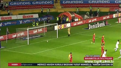 Sami Yen'de 7 gollü düello