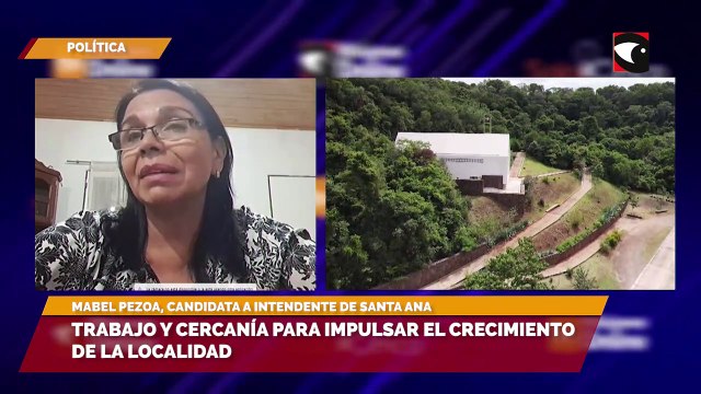 Mabel Pezoa presentó sus propuesta como candidata a intendente de Santa Ana