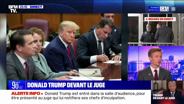 Pour Nicolas Conquer (Republicans Overseas), les poursuites contre Donald Trump sont le fait d'un activiste
