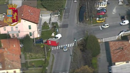 Controlli della Polizia nei boschi dello spaccio dell'Alto Lario