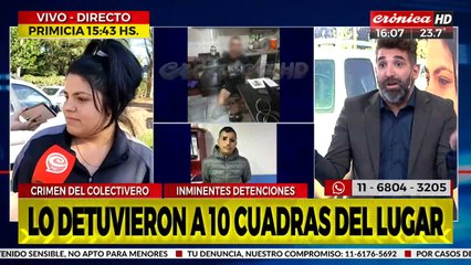 Crimen del colectivero: hablaron la hermana y el tío de uno de los detenidos