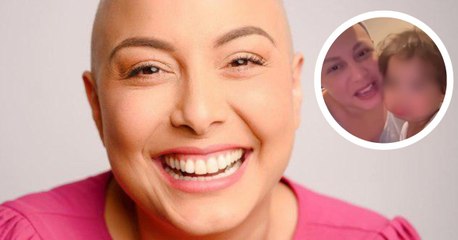 El encuentro de Natalia Salas y su hijo