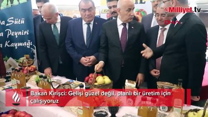 Bakan Kirişci: Gelişi güzel değil, planlı bir üretim için çalışıyoruz