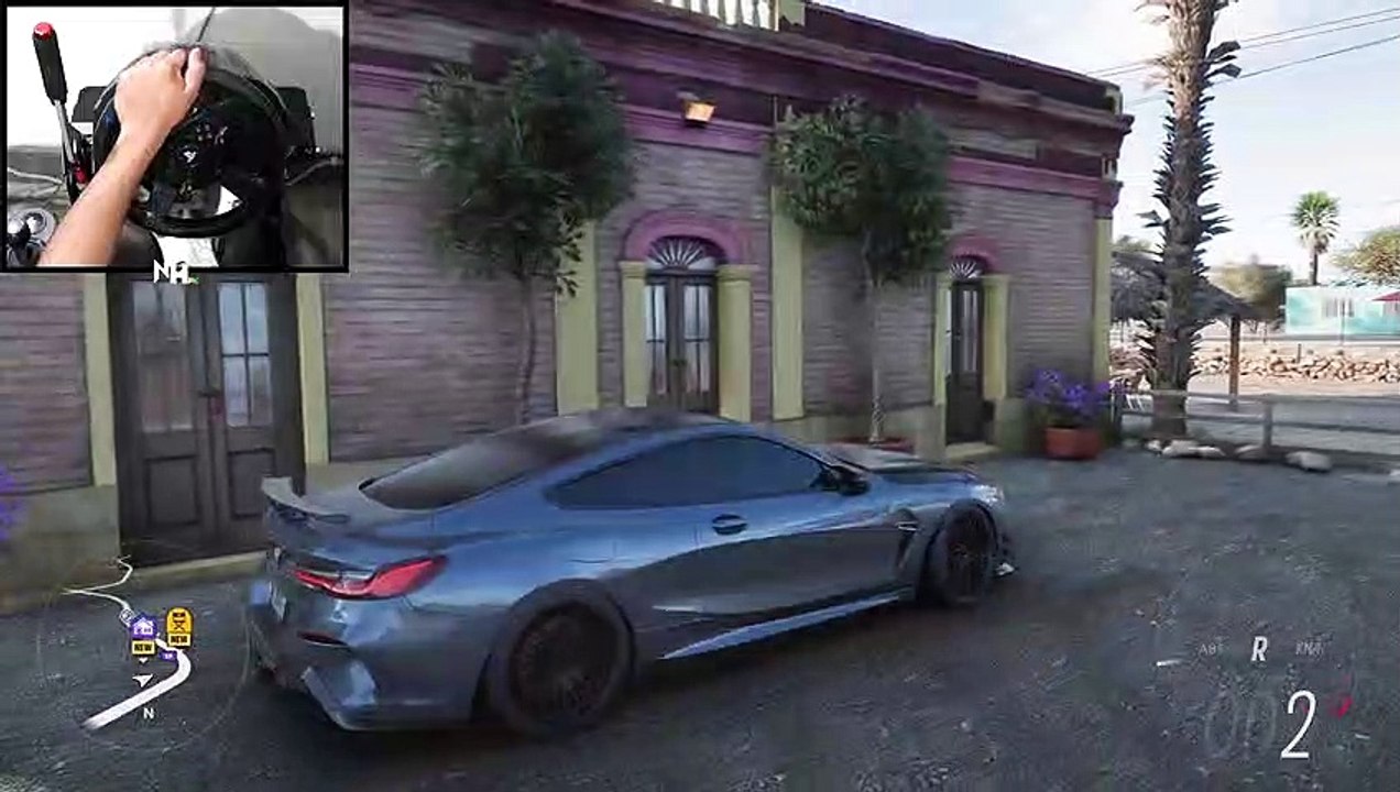 900HP BMW M8 Competition _ Forza Horizon 5 _ Steering Wheel Gameplay(1080P_60FPS)