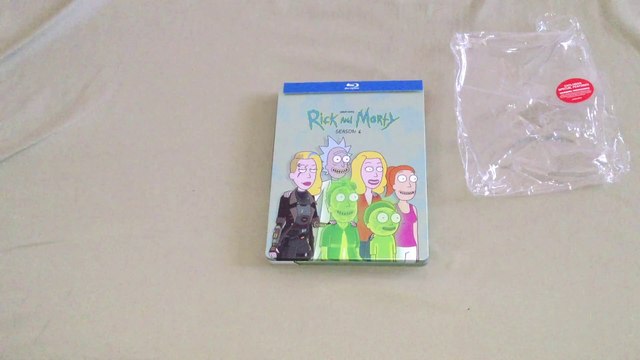 Rick & Morty Season 6 Blu-Ray Steelbook Unboxing