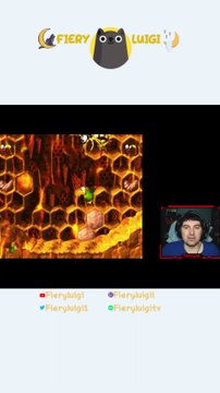 King Zing part 2 Donkey Kong Country 2: Diddy's Kong Quest #shorts